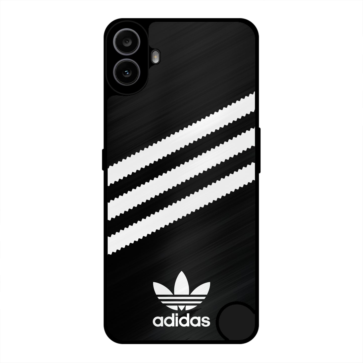 ADIDAS BLACK WHITE STRIPEWAVES PREMIUM GLOSSY PHONECASE FOR NOTHING CMF 1