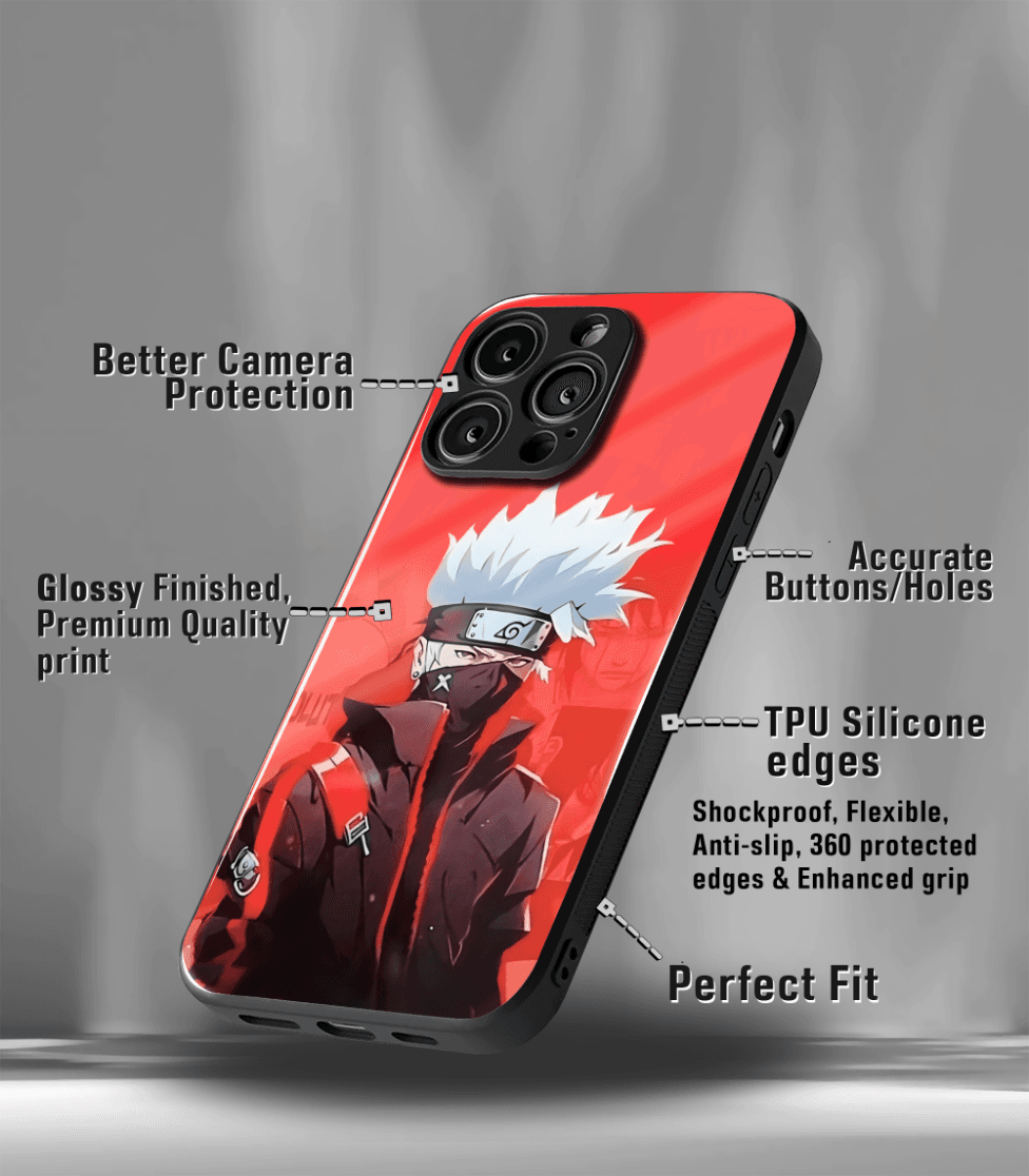 anime printed premium glossy phone case compatible for all phone models