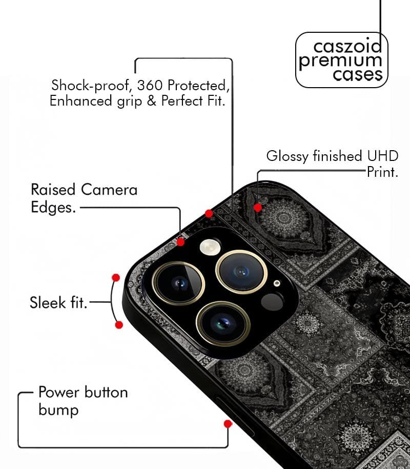 grey arabic fusion persian edition premium case
