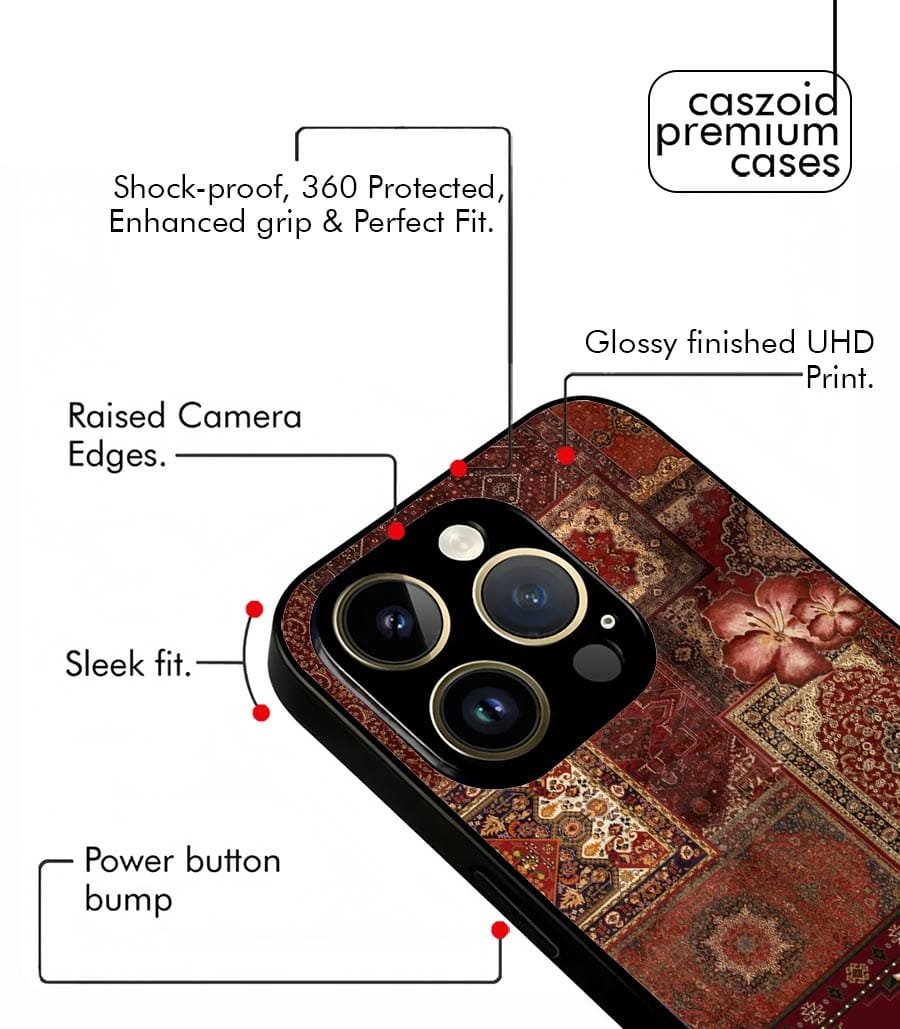 persian mat arabic fusion aesthetic premium case