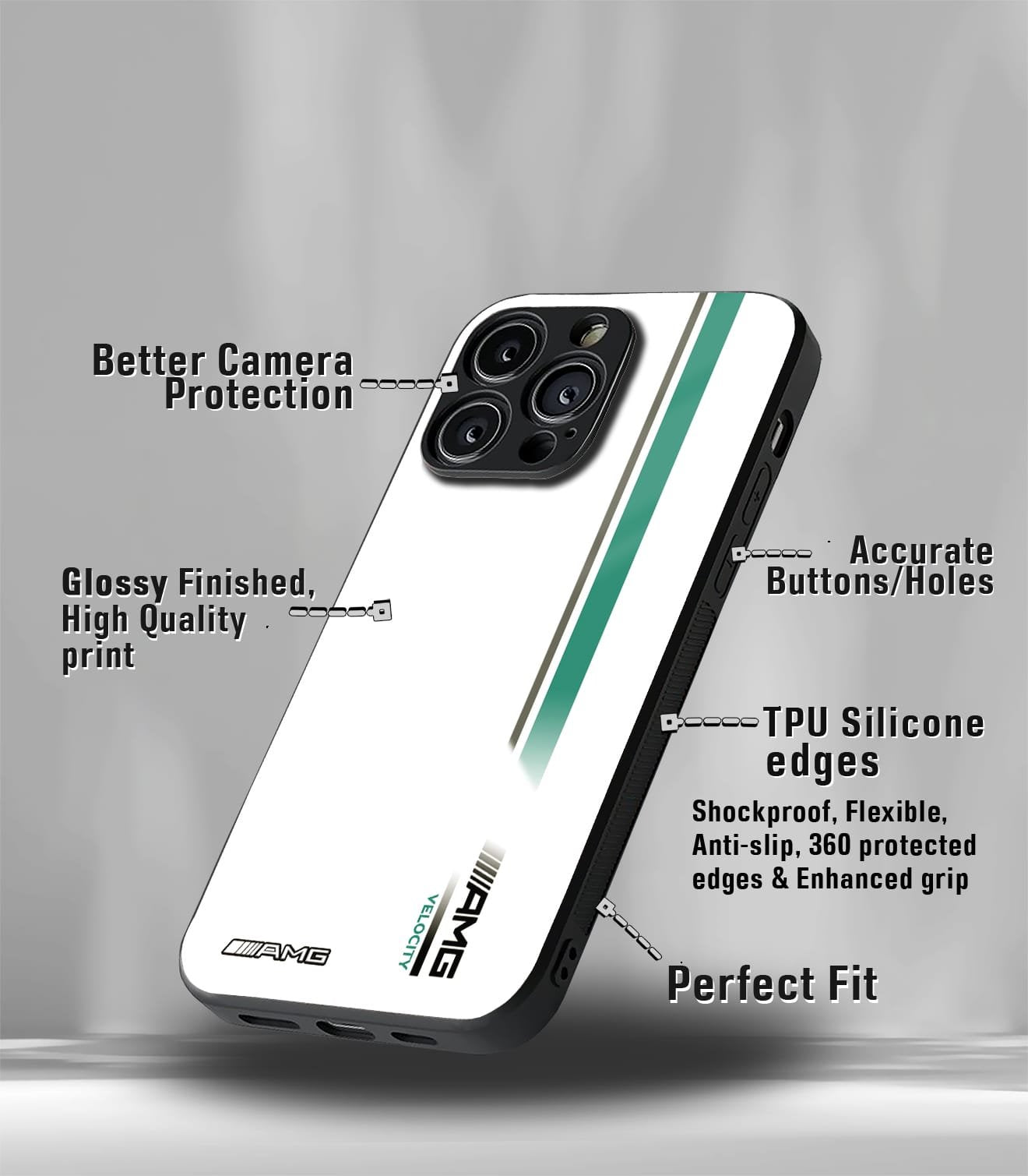 super car automotive premium glossy phone case compatible for every phone models.