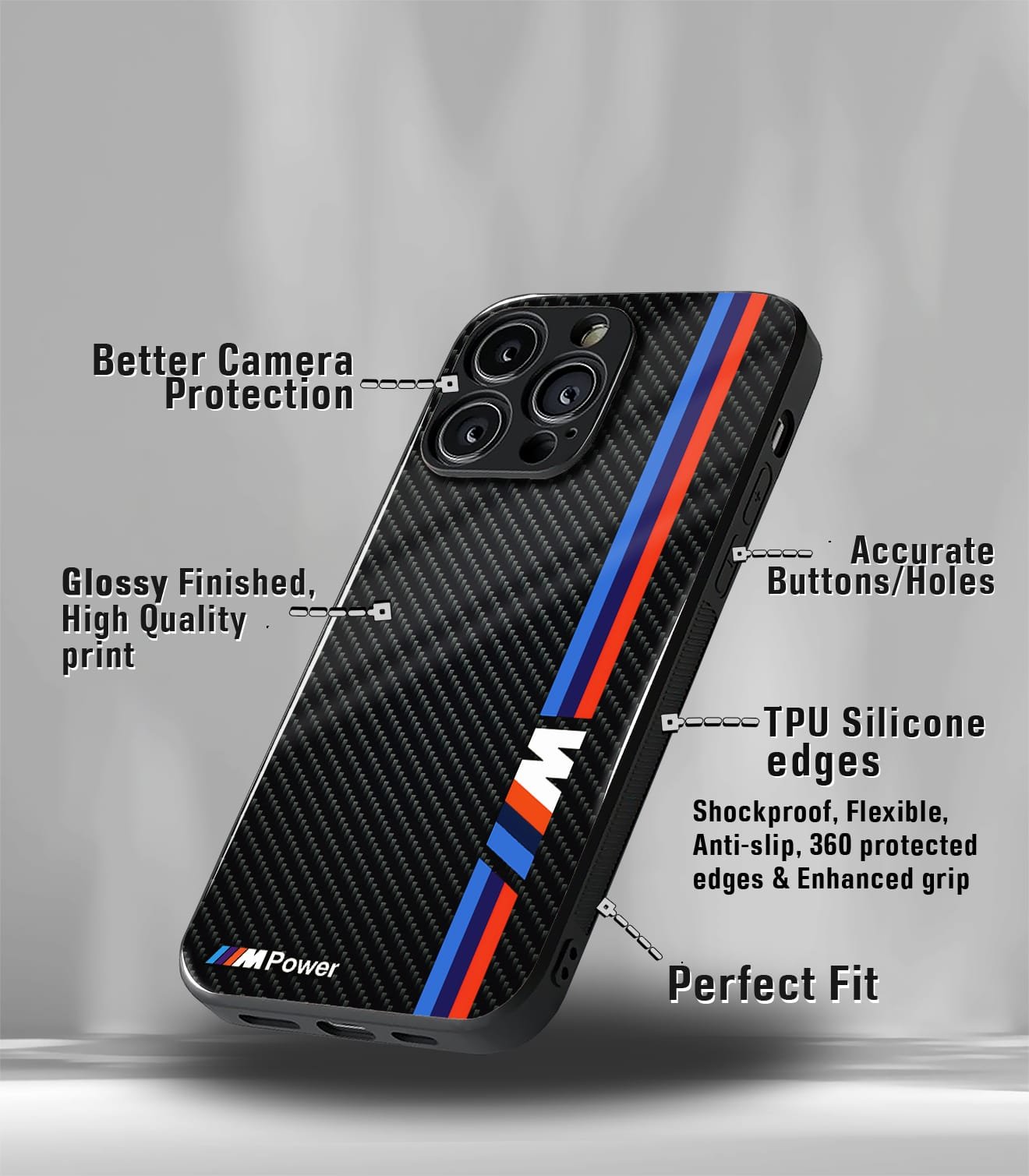 super car automotive premium glossy phone case compatible for every phone models.