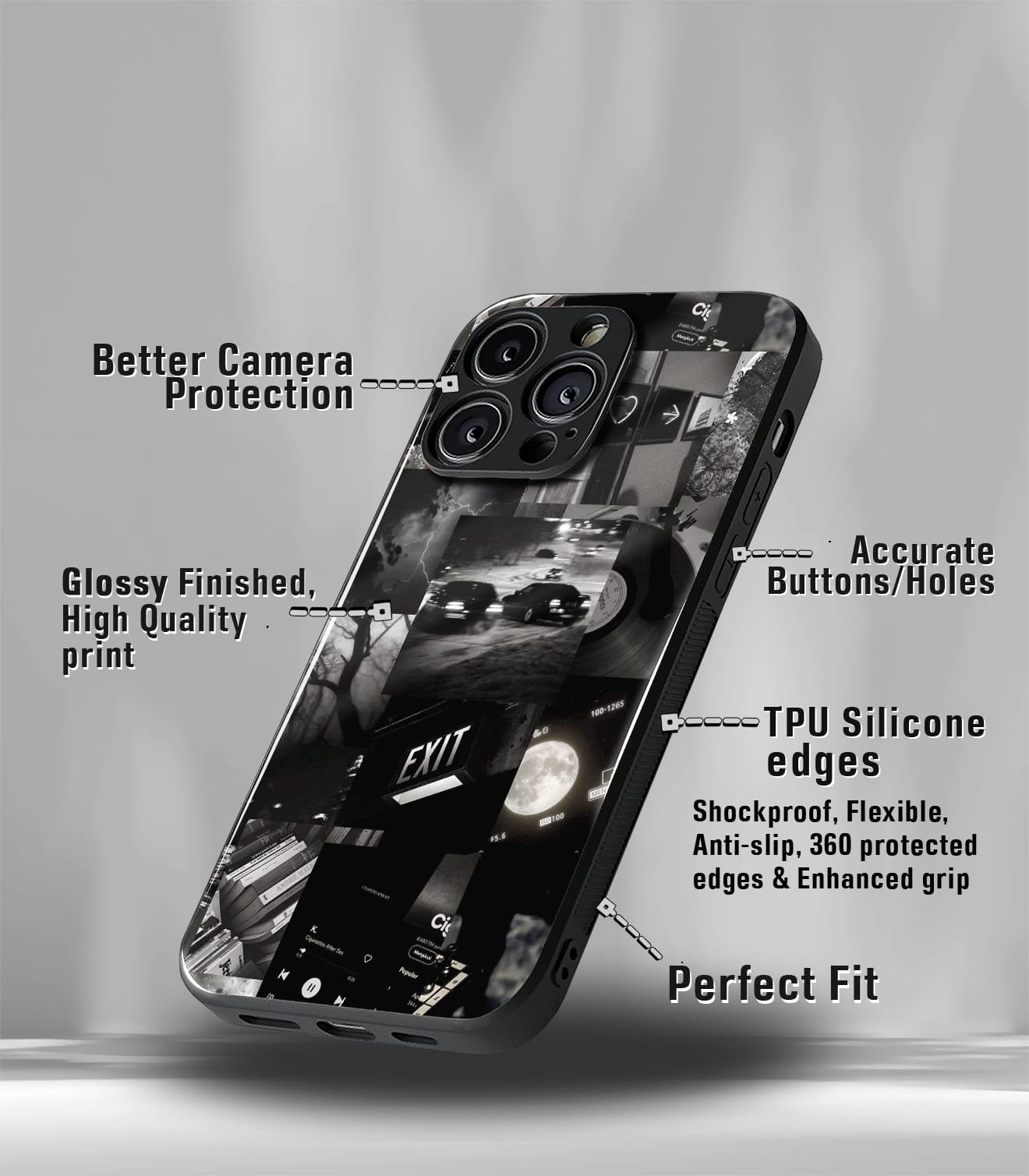 super car automotive premium glossy phone case compatible for every phone models.