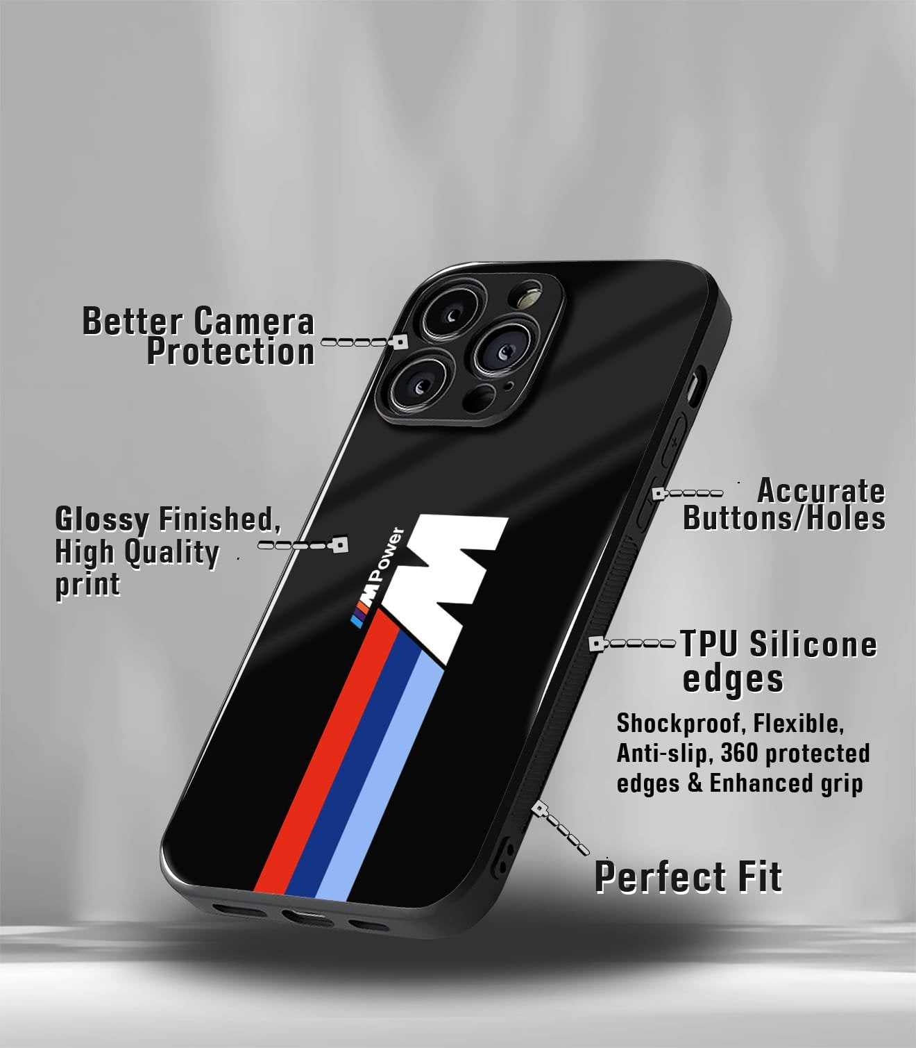 super car automotive premium glossy phone case compatible for every phone models.