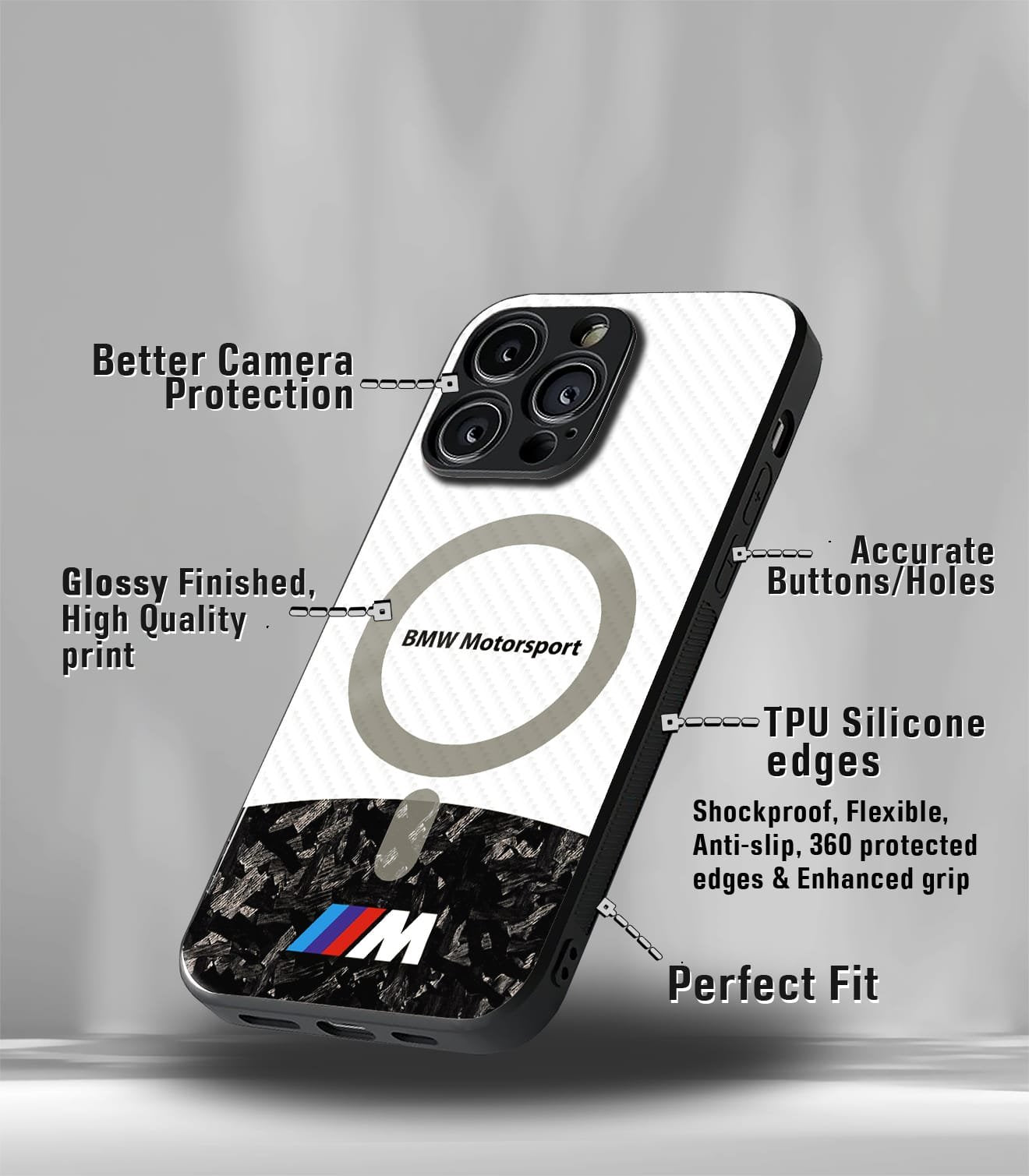 super car automotive premium glossy phone case compatible for every phone models.