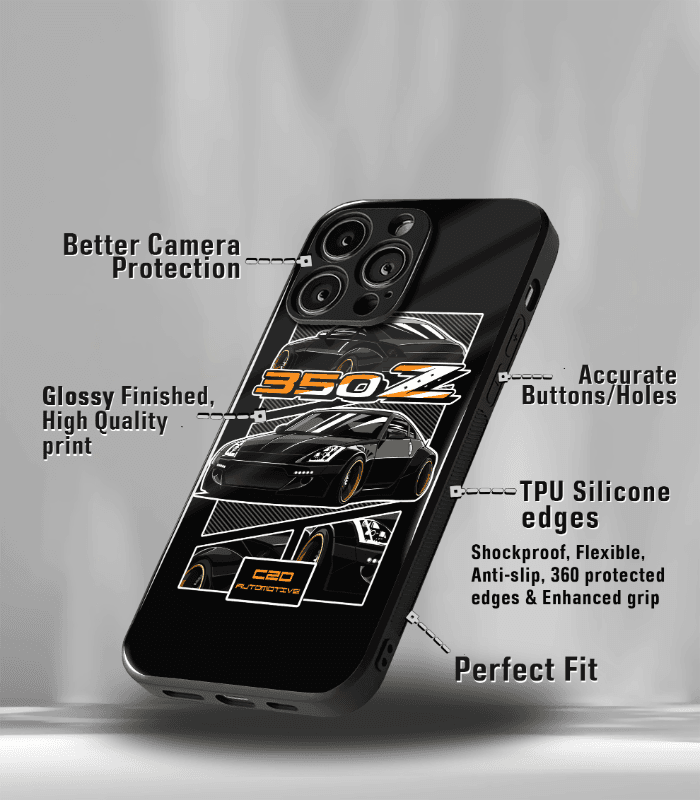super car automotive premium glossy phone case compatible for every phone models.