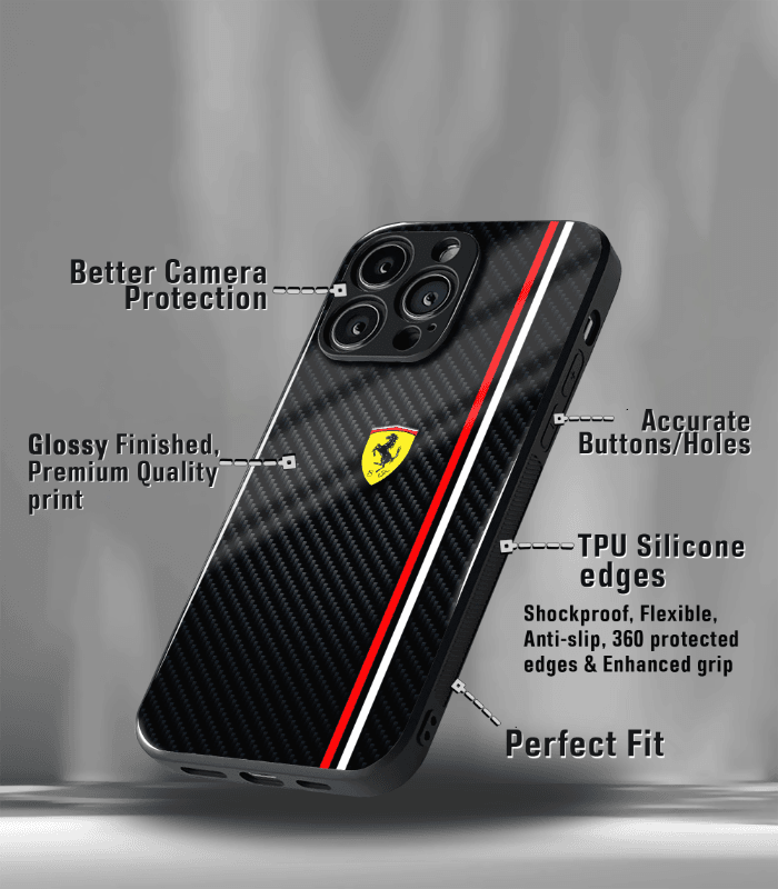 super car automotive premium glossy phone case compatible for every phone models.