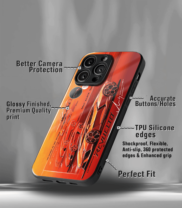 super car automotive premium glossy phone case compatible for every phone models.