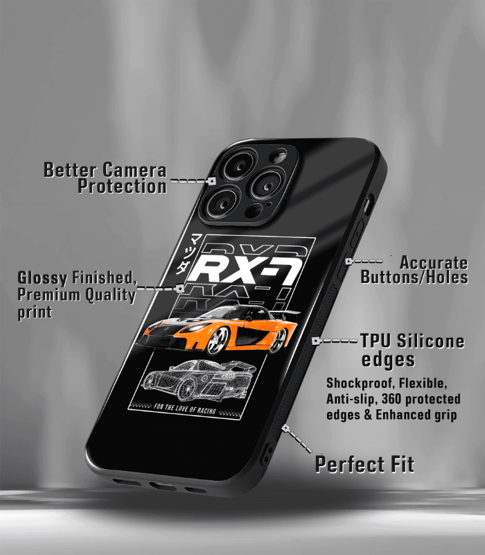 super car automotive premium glossy phone case compatible for every phone models.