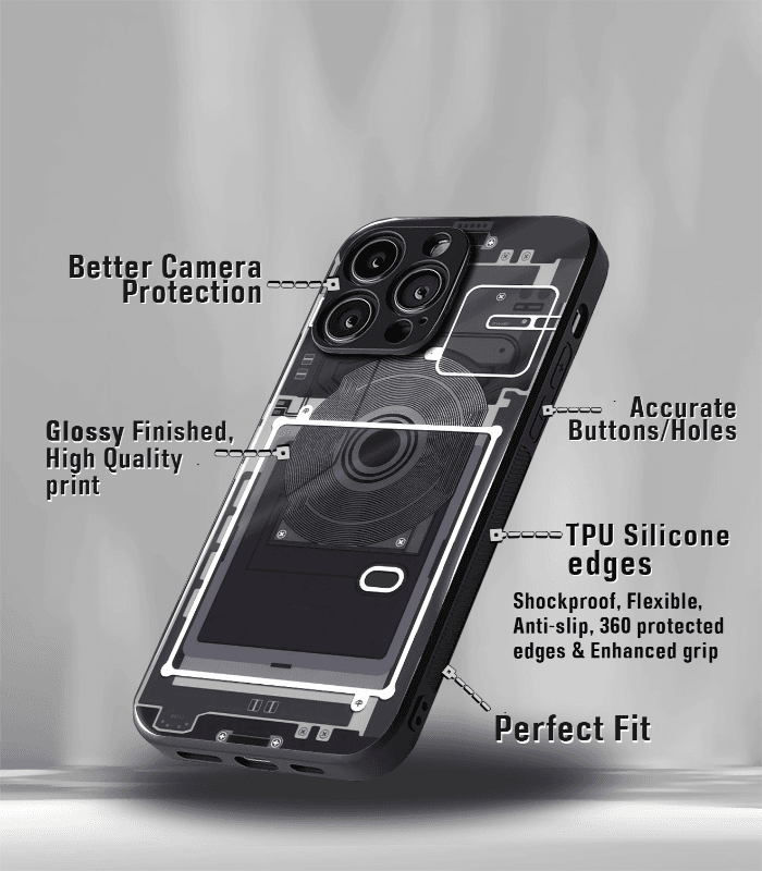 circuit & teardown magsafe printed premium case compatible for all models!