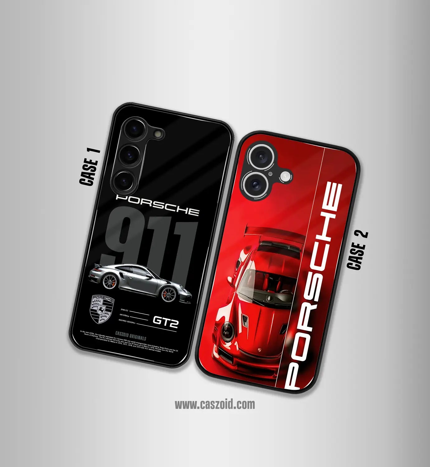 car enthusiast couples premium glossy couple combo cases