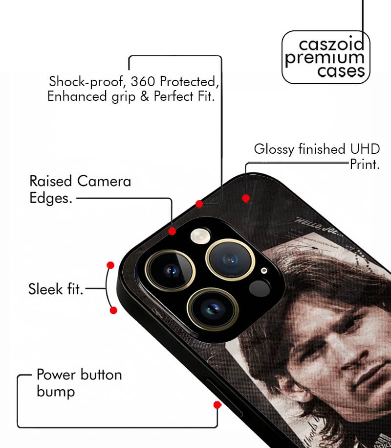 vintage messi goat edition fifa wc26 edition premium glossy phone case