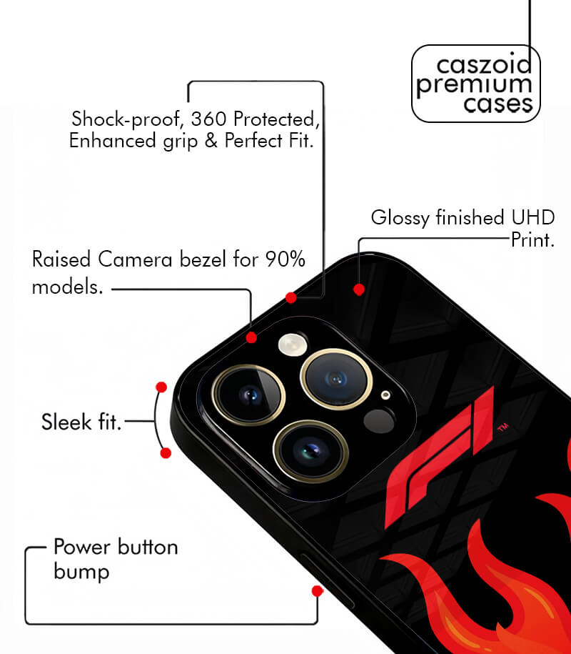 f1 racing caszoid premium glossy phone case