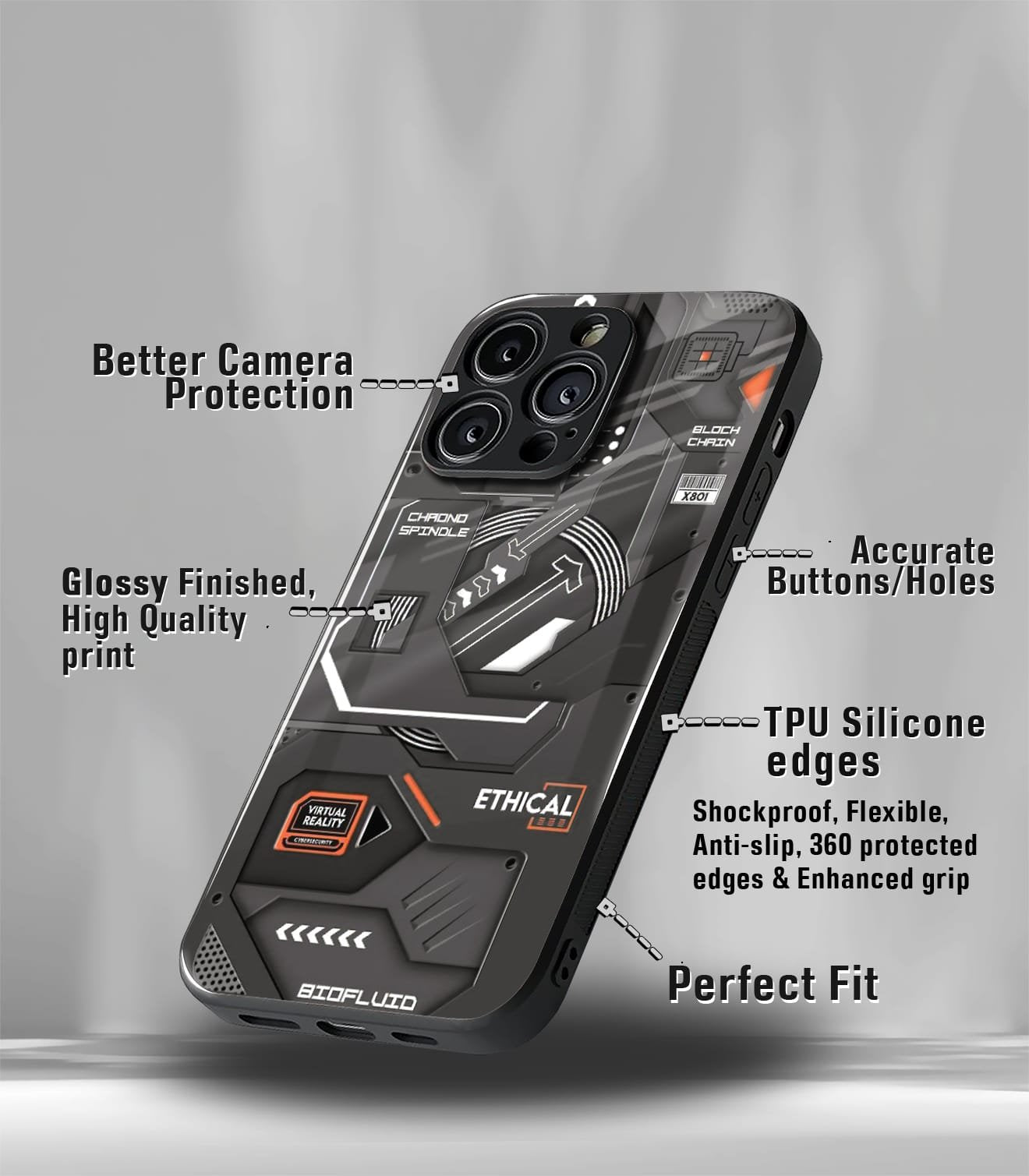 circuit & teardown magsafe printed premium case compatible for all models!