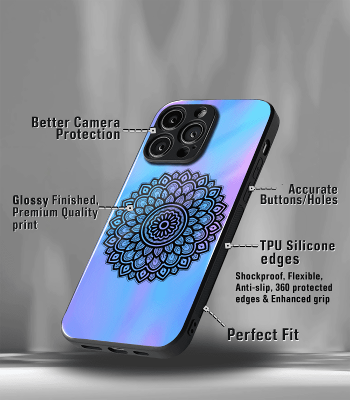 mandala art premium phone case