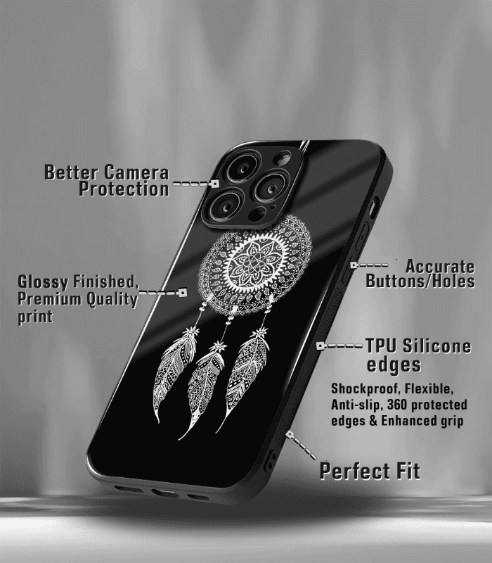 mandala art premium phone case
