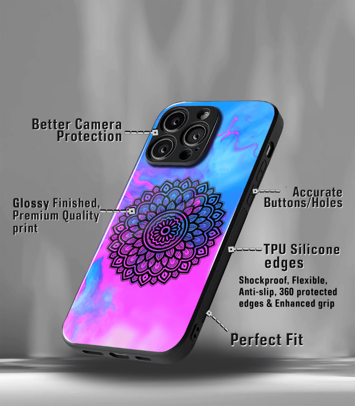 mandala art premium phone case