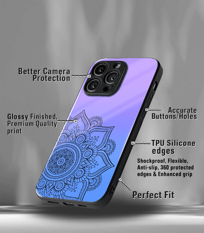 mandala art premium phone case