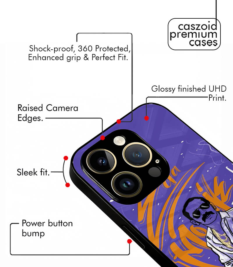 eda mone x rangannan premium glossy phone case