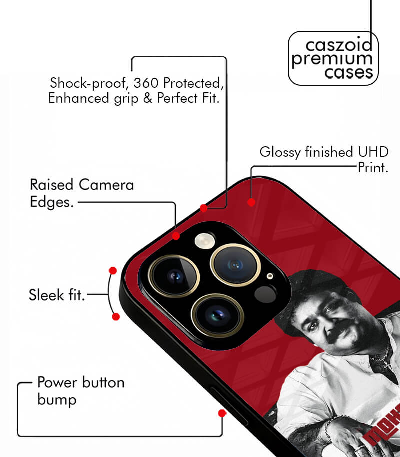 royal lalettan malluverse edition premium glossy phone case