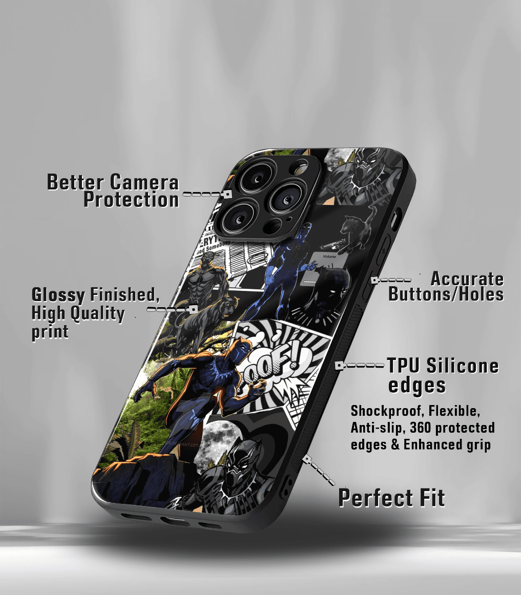 superhero edition premium glossy phone case compatible for all phone models!