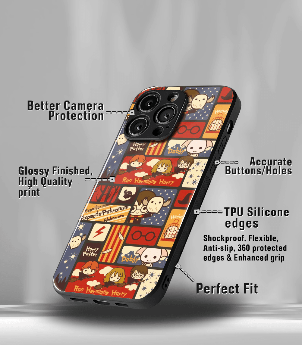 superhero edition premium glossy phone case compatible for all phone models!