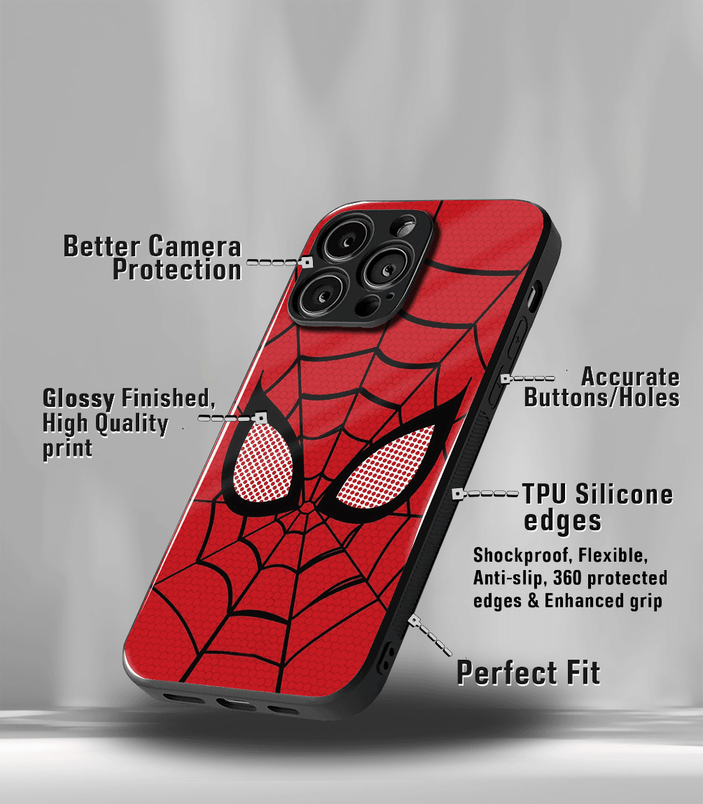 superhero edition premium glossy phone case compatible for all phone models!