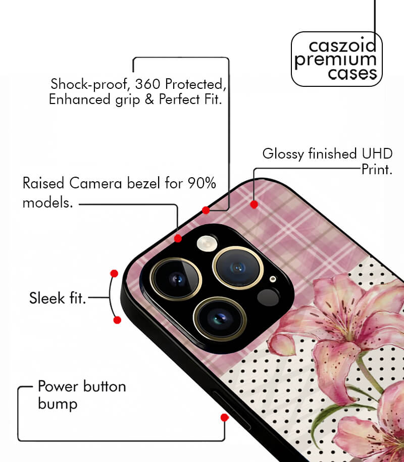 pinteresty aesthetic premium glossy phone case