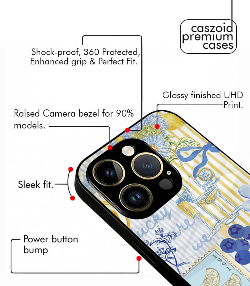 pinteresty aesthetic premium glossy phone case
