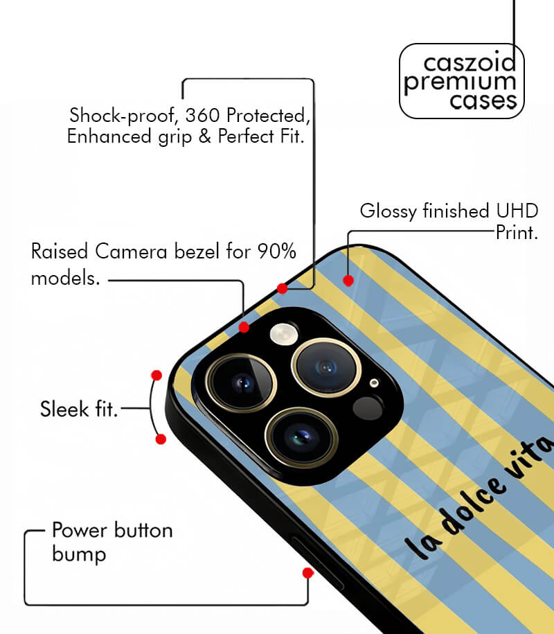 pinteresty aesthetic premium glossy phone case