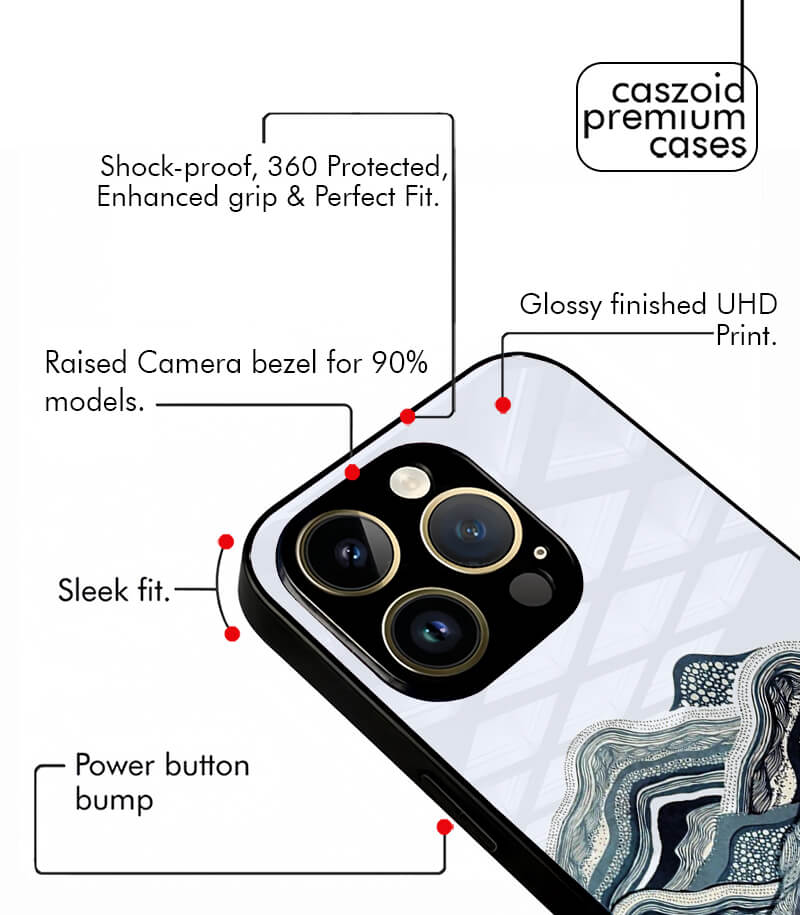 pinteresty aesthetic premium glossy phone case