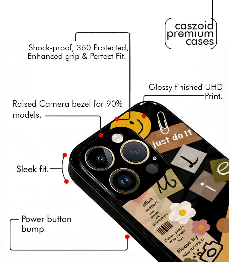 pinteresty aesthetic premium glossy phone case