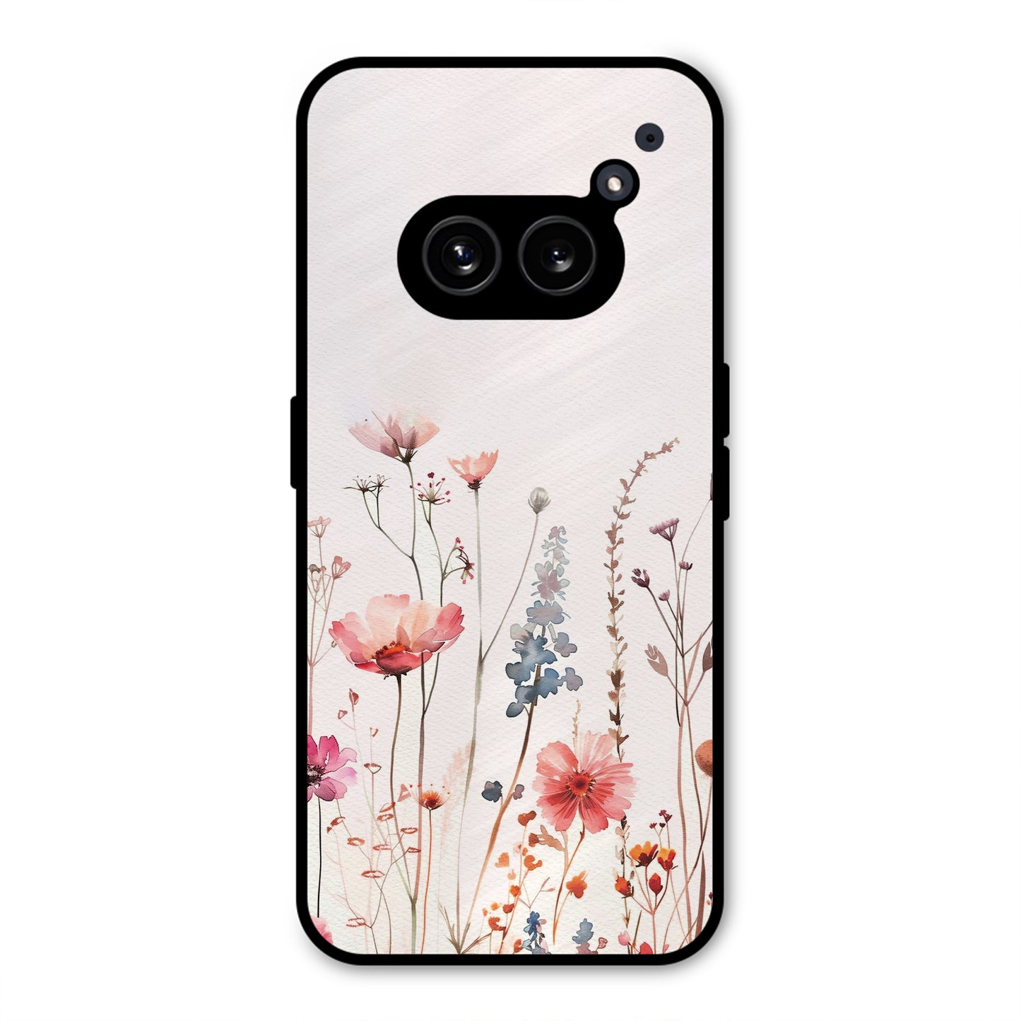 PINK PASTEL FLORAL PRINT AESTHETIC PREMIUM GLOSSY PHONECASE FOR NOTHING 2A PLUS