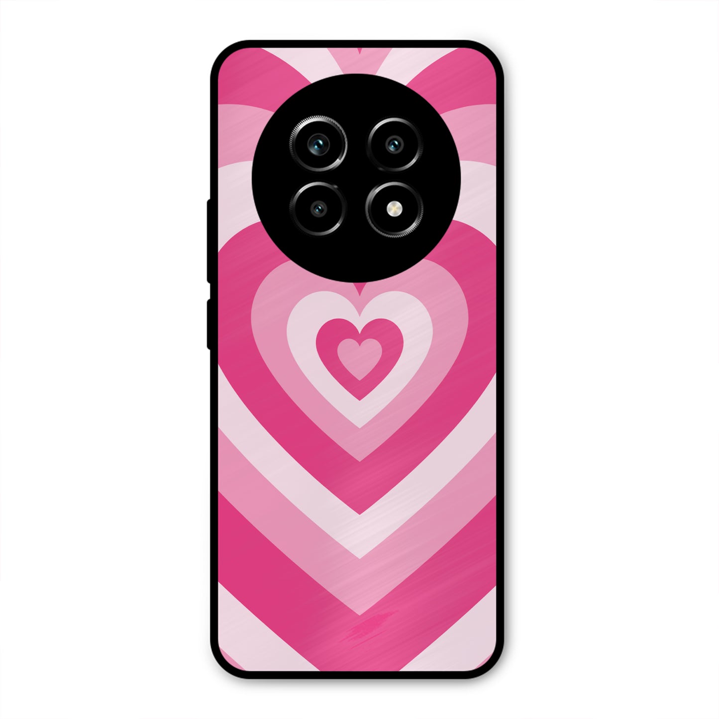 PINK RED HEART Y2K AESTHETIC PREMIUM GLOSSY PHONECASE FOR REALME 13 PRO
