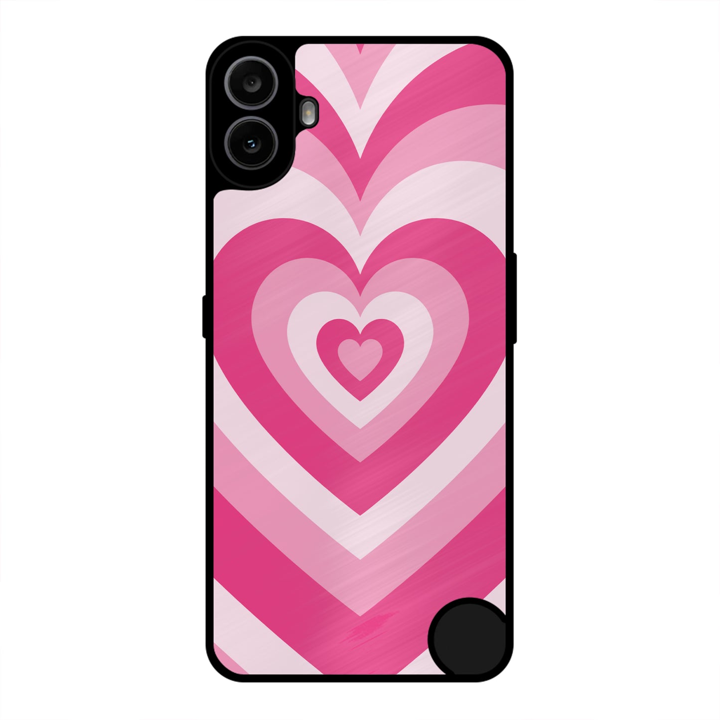 PINK RED HEART Y2K AESTHETIC PREMIUM GLOSSY PHONECASE FOR NOTHING CMF 1