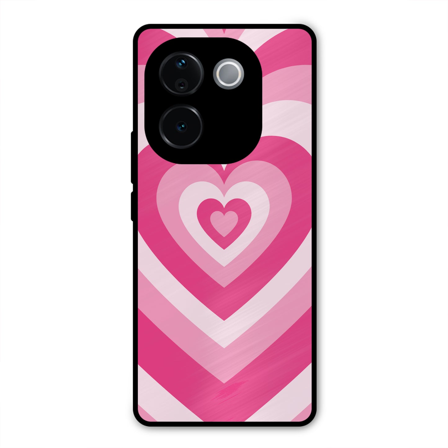 PINK RED HEART Y2K AESTHETIC PREMIUM GLOSSY PHONECASE FOR IQOO Z9S PRO