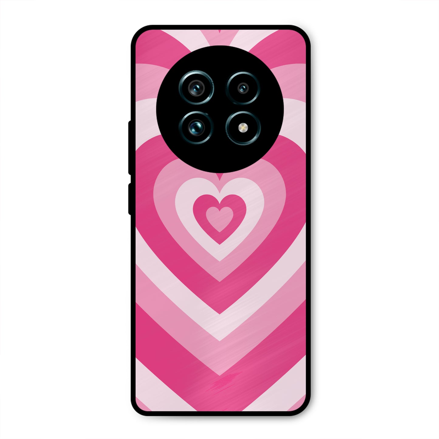 PINK RED HEART Y2K AESTHETIC PREMIUM GLOSSY PHONECASE FOR REALME 13 PRO PLUS