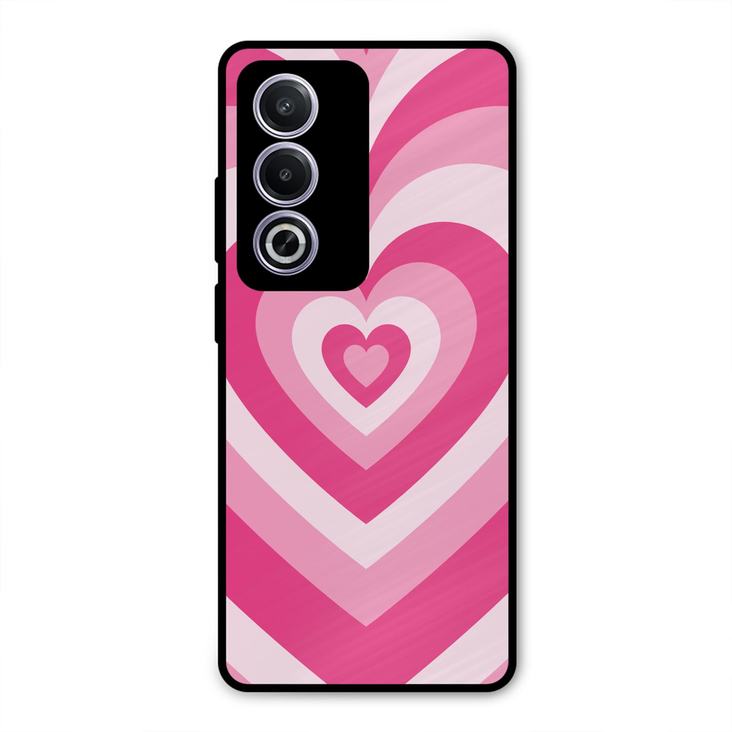 PINK RED HEART Y2K AESTHETIC PREMIUM GLOSSY PHONECASE FOR OPPO A3 PRO