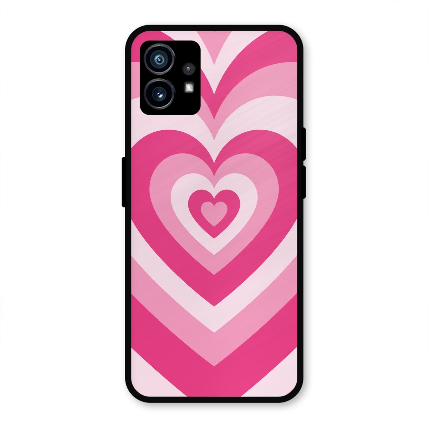 PINK RED HEART Y2K AESTHETIC PREMIUM GLOSSY PHONECASE FOR NOTHING 1