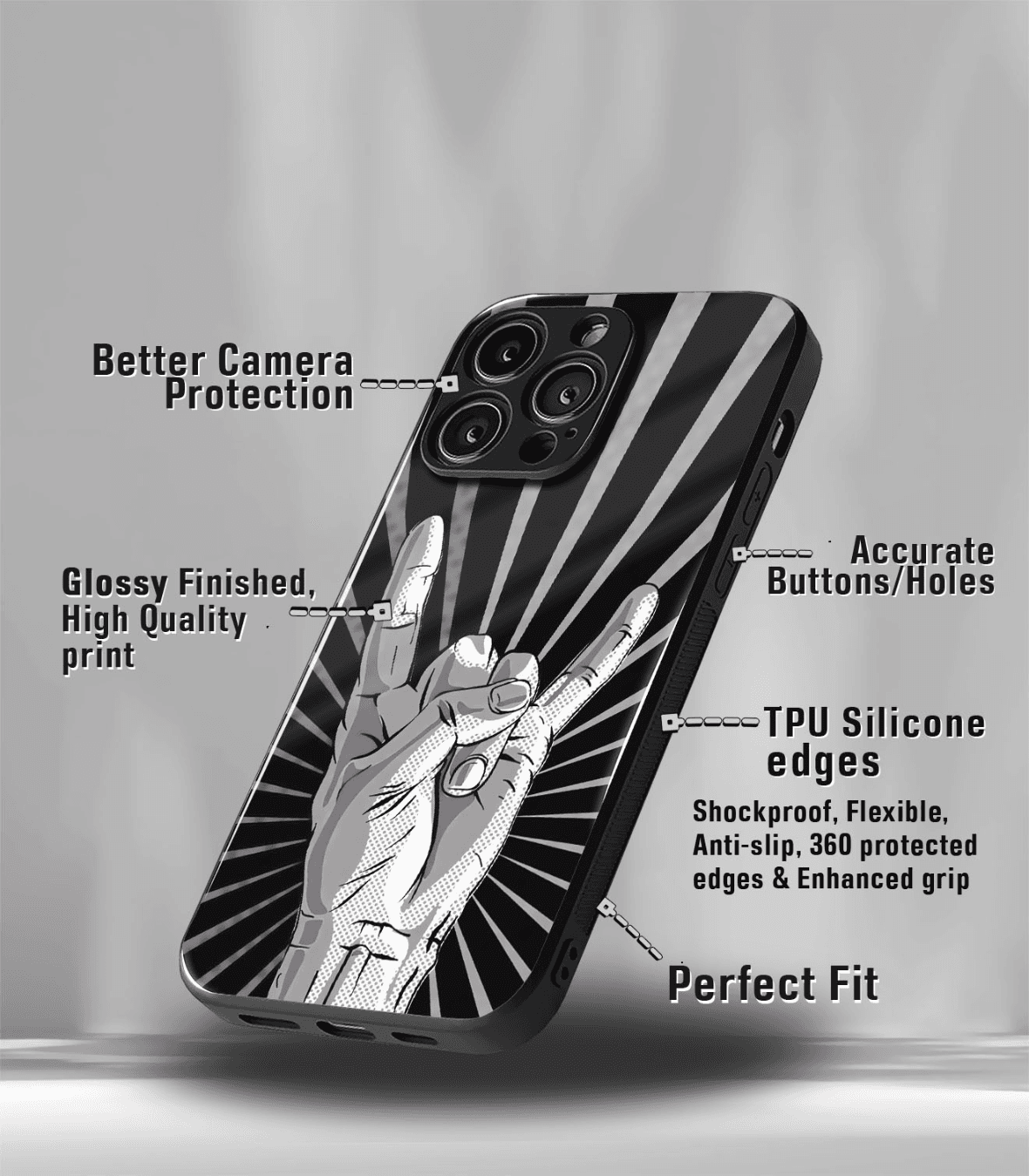 psych trippy premium glossy case compatible for every phone models.