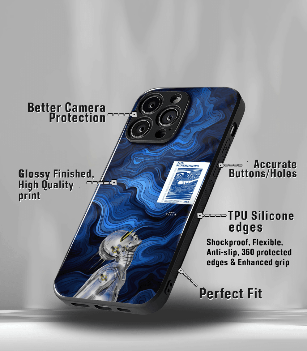 psych trippy premium glossy case compatible for every phone models.
