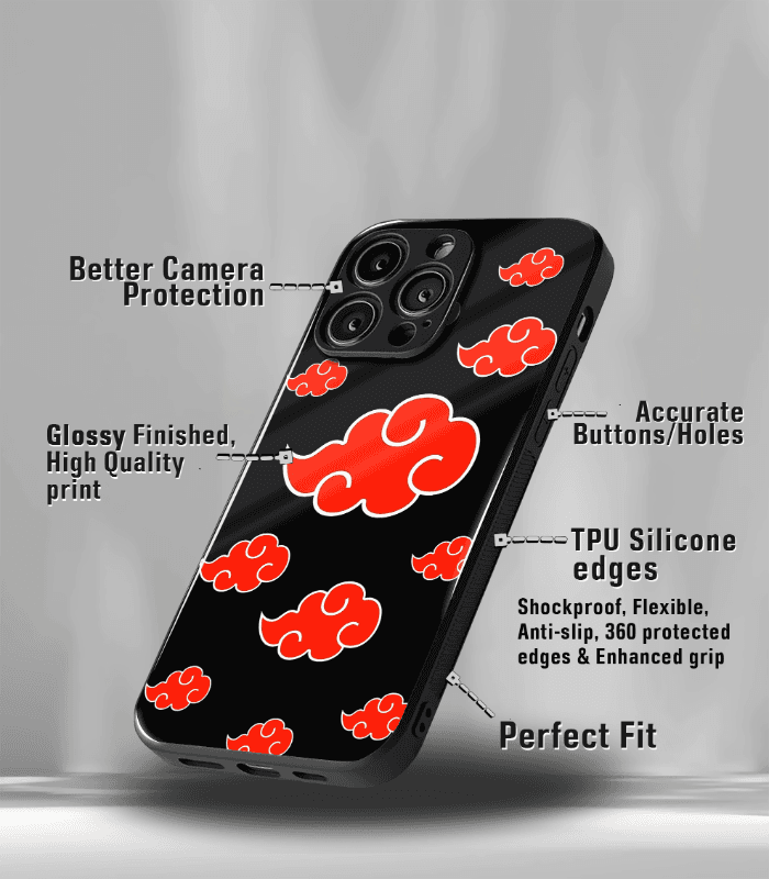 abstract & quirky pattern premium glossy phone case