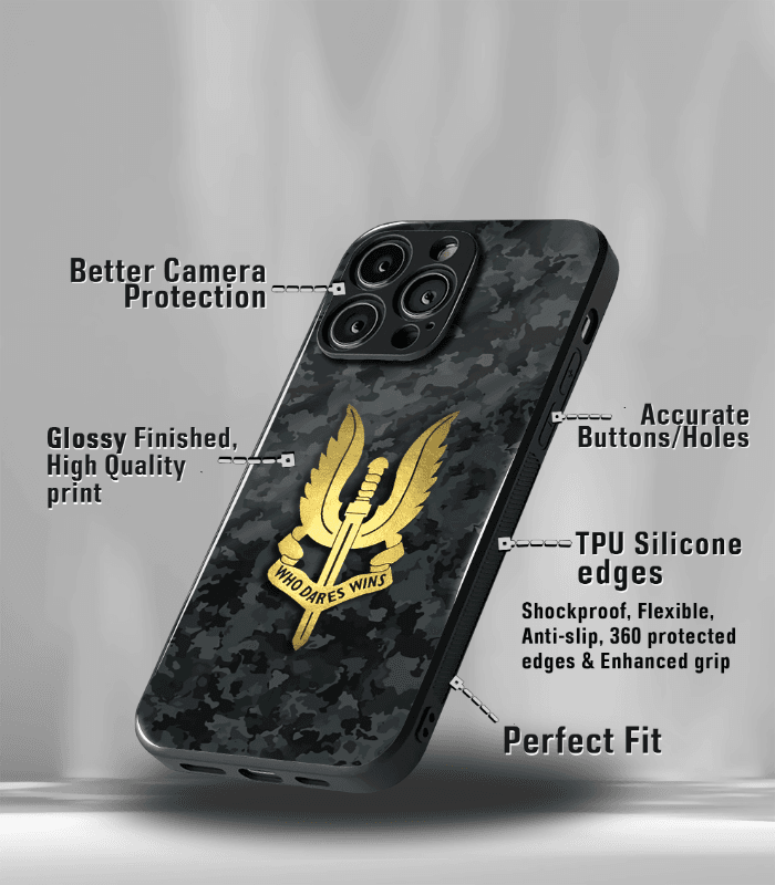 indian army premium glossy phone case