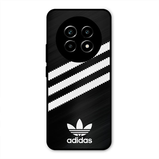ADIDAS BLACK WHITE STRIPEWAVES PREMIUM GLOSSY PHONECASE FOR REALME 13 PRO