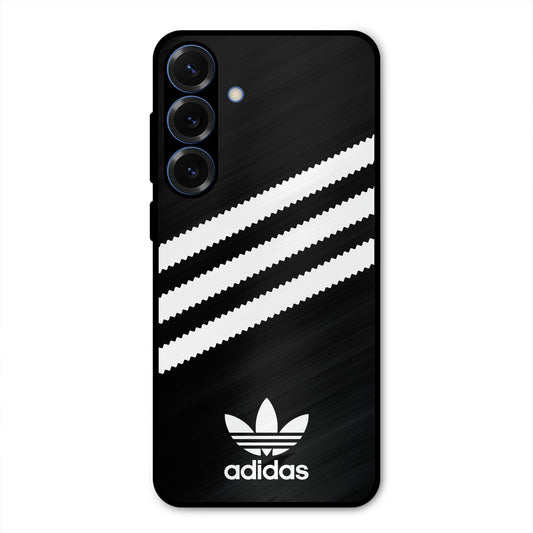 ADIDAS BLACK WHITE STRIPEWAVES PREMIUM GLOSSY PHONECASE FOR SAMSUNG S25 PLUS 5G