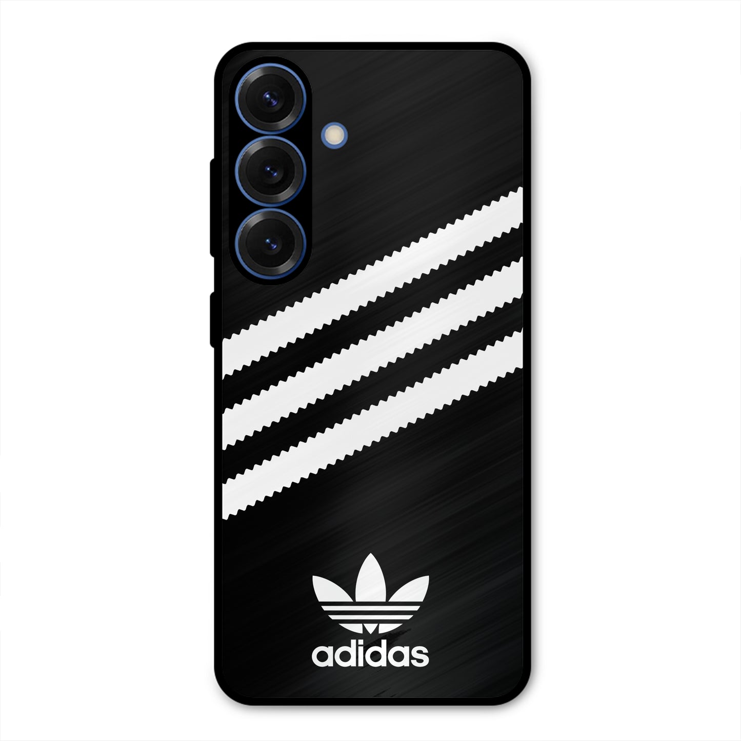 ADIDAS BLACK WHITE STRIPEWAVES PREMIUM GLOSSY PHONECASE FOR SAMSUNG S25 5G