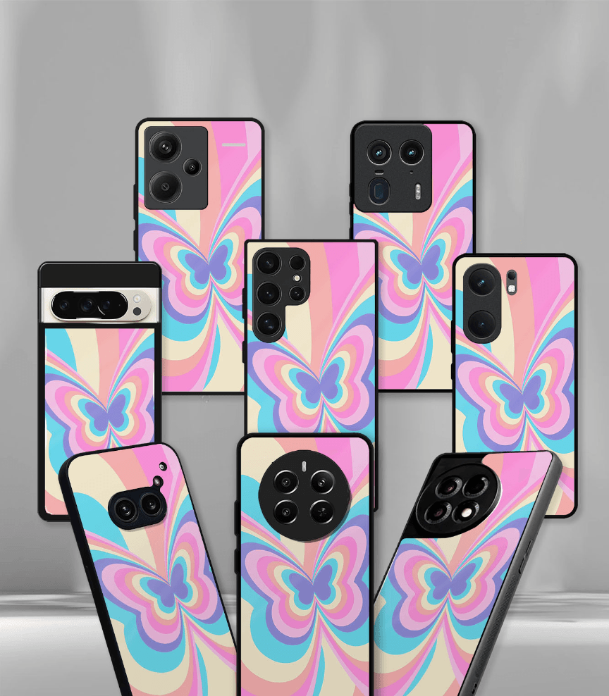 aesthetic bliss premium glossy phone case