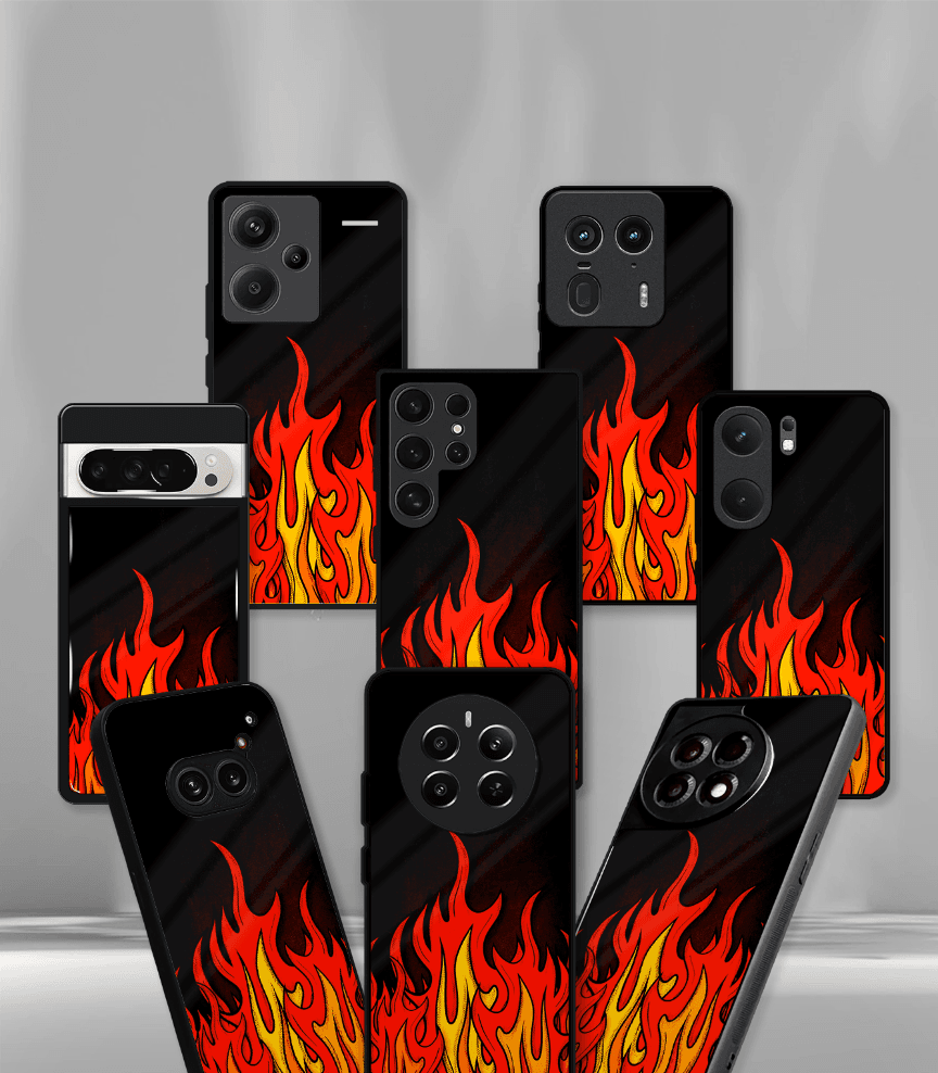 aesthetic bliss premium glossy phone case