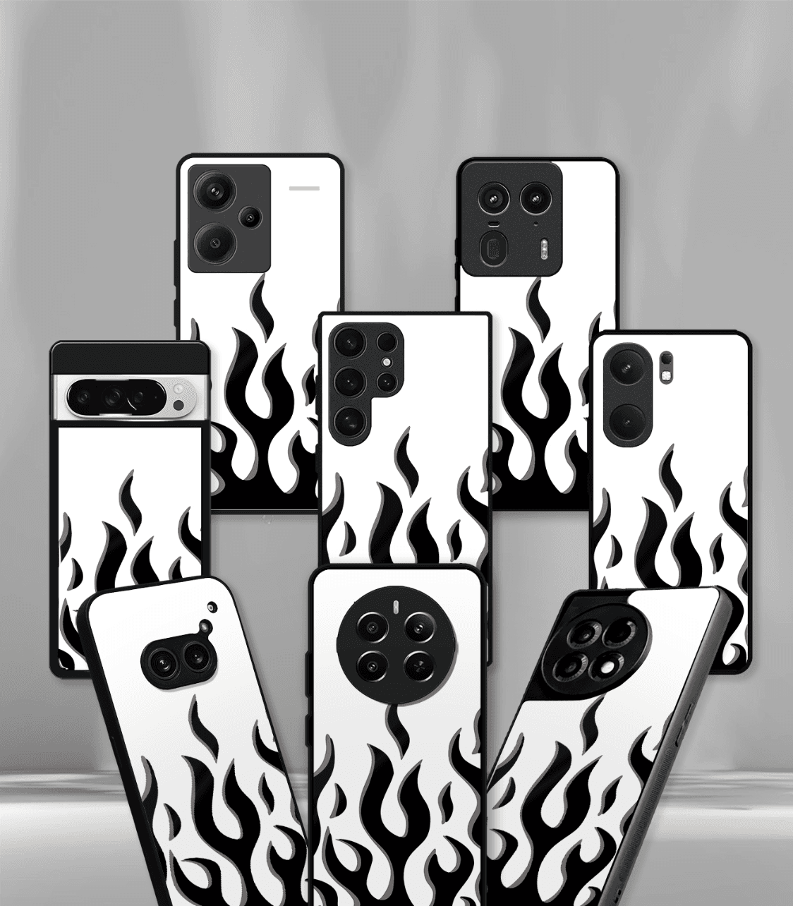 aesthetic bliss premium glossy phone case