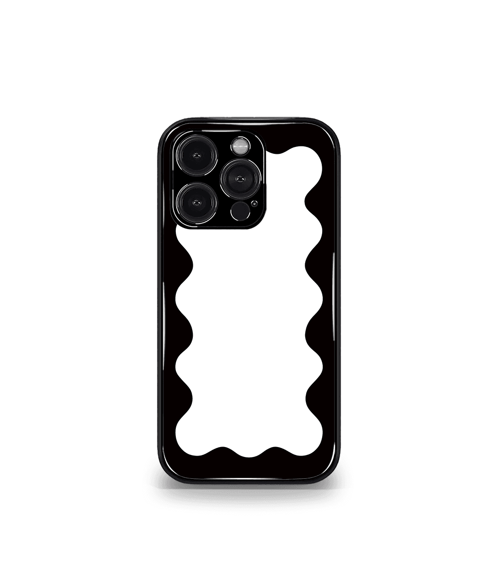 aesthetic bliss premium glossy phone case